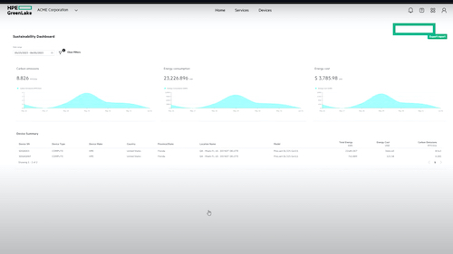 現時企業亦講求可持續發展，HPE GreenLake 設有儀表板讓企業掌握數據中心及雲端的耗電及碳足跡狀況，有助制定長遠的減碳策略。