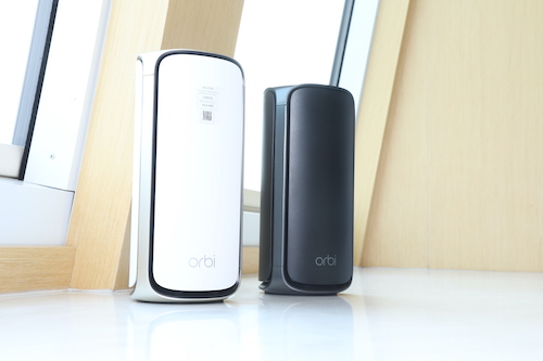 今年下半年 NETGEAR 所推出的新產品，全部支援 Wi-Fi 7 制式，如圖中新推出的 Orbi 970 系列便是其中之一。